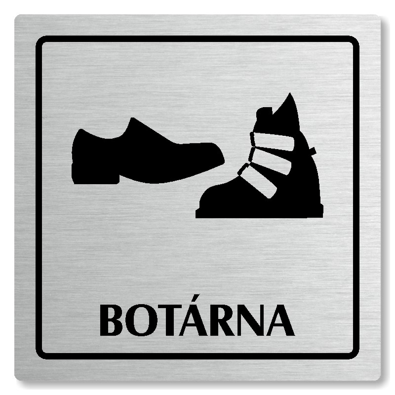 Botárna, 118x118mm, stříbrná, Arizona